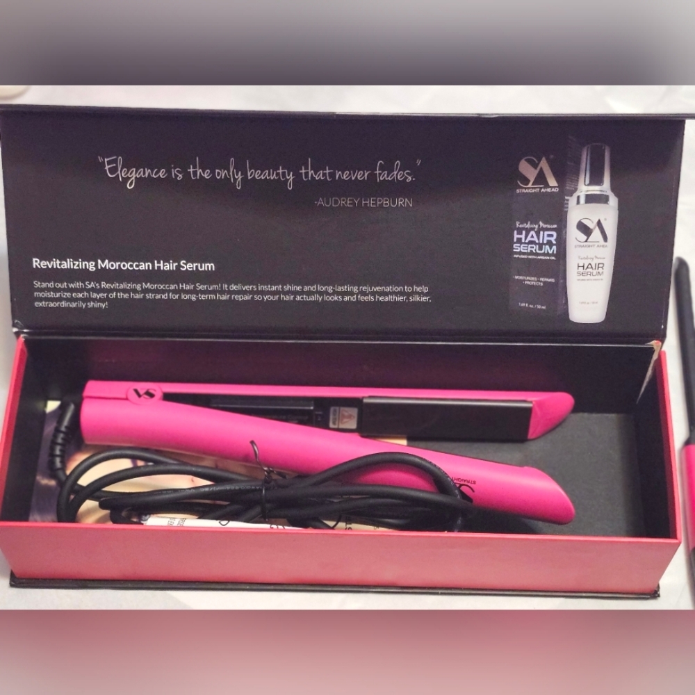 SA Vibrant Pink Hair Straightener